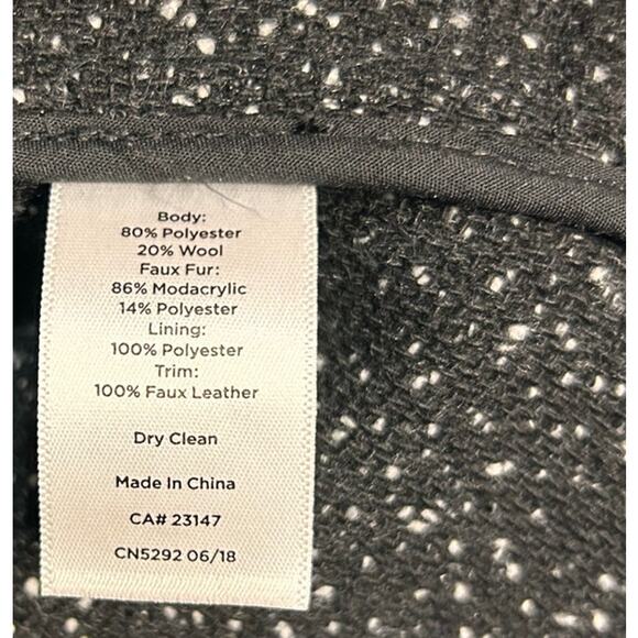 Talbots Boucle Weave Vest Medium - Picture 6 of 6